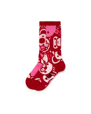 Chaussettes Bape Baby Milo Rose Femme | QTV-33247920